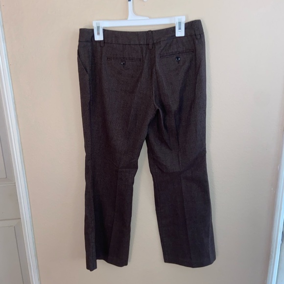 y2k vintage fashion trousers high waisted slacks brown formal indie dress pants - Picture 10 of 13